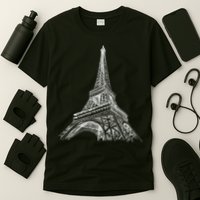 Hand Drawn Eiffel Tower T-Shirt