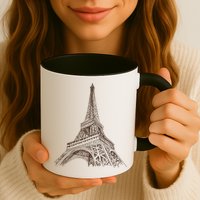 Hand Drawn Eiffel Tower Mug