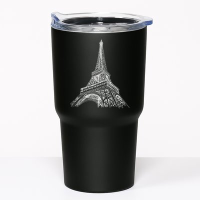 Hand Drawn Eiffel Tower Tumbler