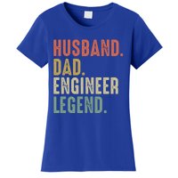 Husband Dad Engineer Legend Funny Vintage Engineer Dad Meaningful Gift Women's T-Shirt