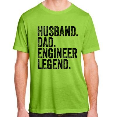 Husband Dad Engineer Legend Meaningful Gift Funny FatherS Day Cute Gift Adult ChromaSoft Performance T-Shirt