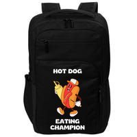 Hot Dog Eating Champion Impact Tech Backpack