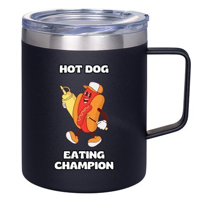 Hot Dog Eating Champion 12oz Stainless Steel Coffee Mug