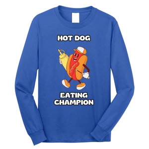 Hot Dog Eating Champion Long Sleeve Shirt