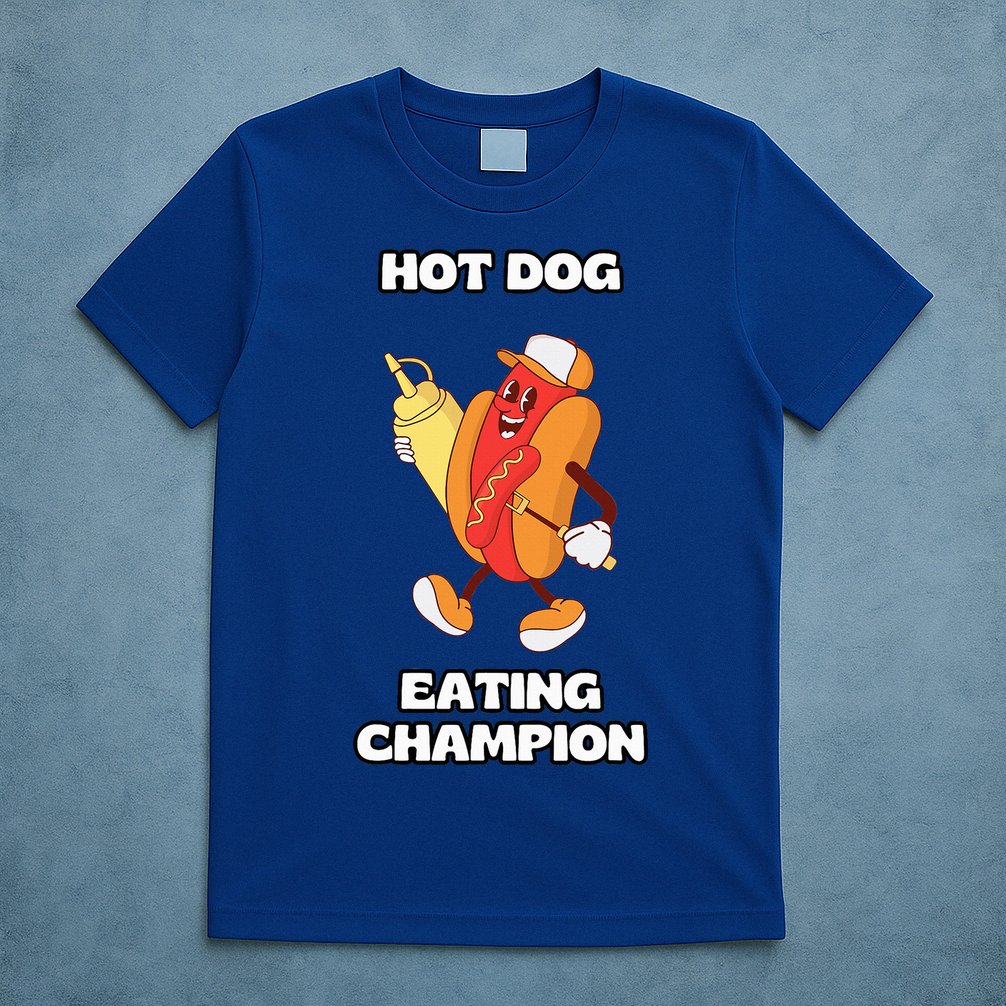 Hot Dog Eating Champion T-Shirt