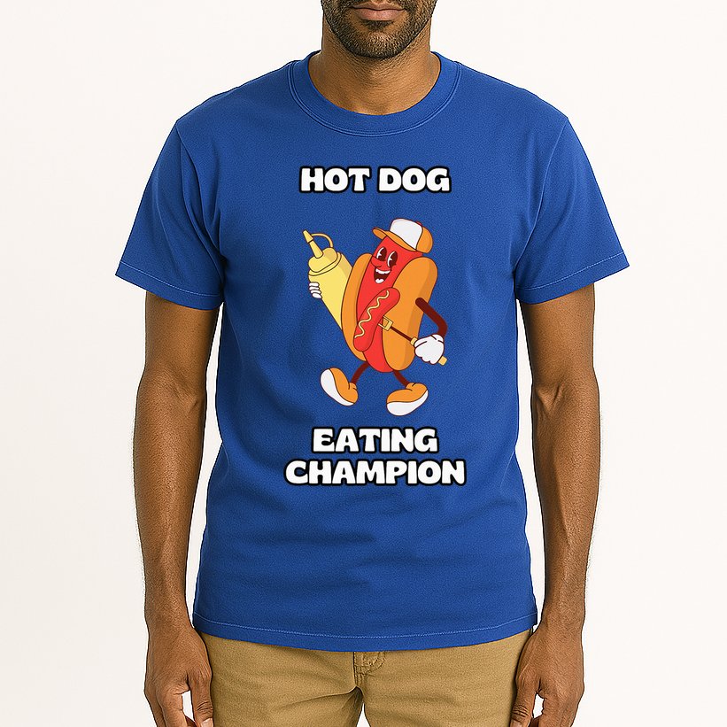 Hot Dog Eating Champion Tall T-Shirt