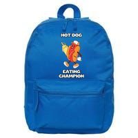 Hot Dog Eating Champion 16 in Basic Backpack