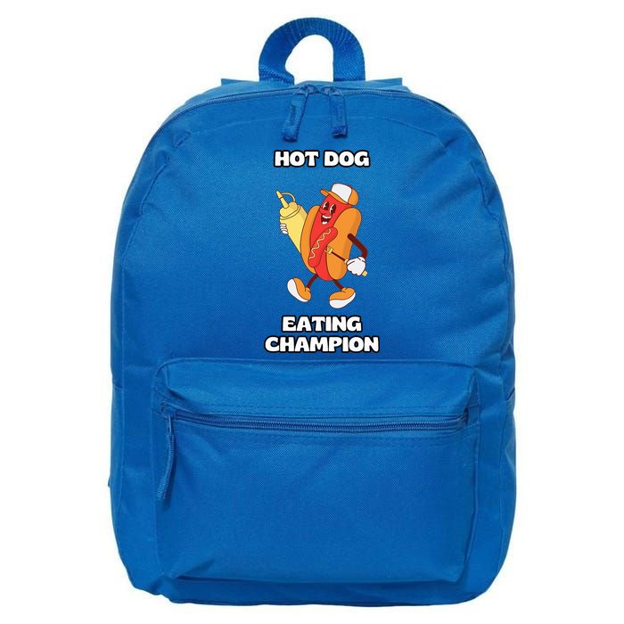 Hot Dog Eating Champion 16 in Basic Backpack