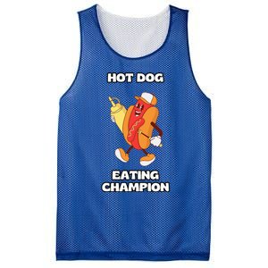 Hot Dog Eating Champion Mesh Reversible Basketball Jersey Tank