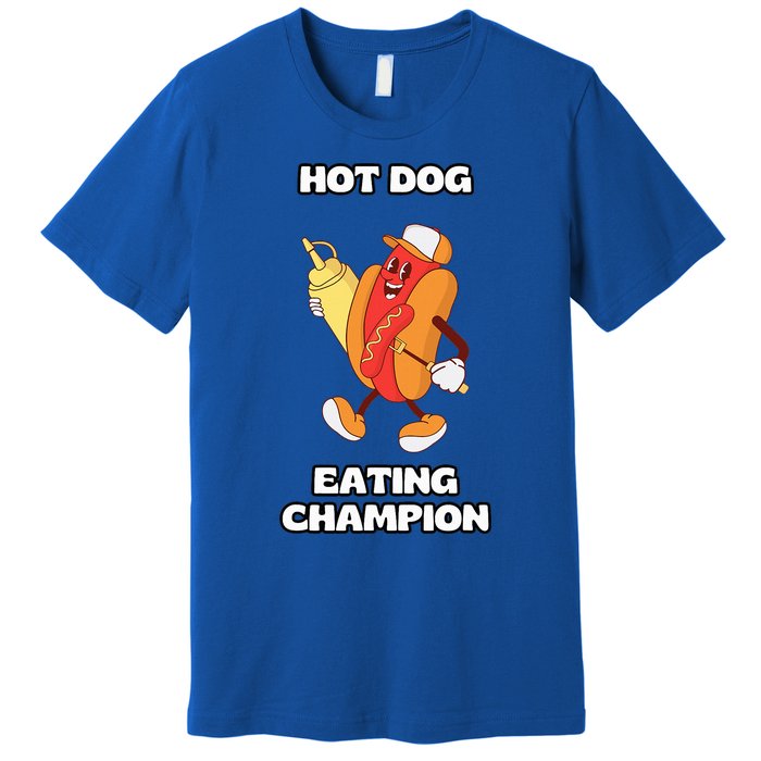 Hot Dog Eating Champion Premium T-Shirt