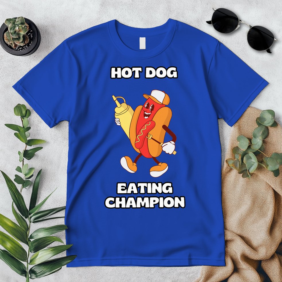 Hot Dog Eating Champion Premium T-Shirt
