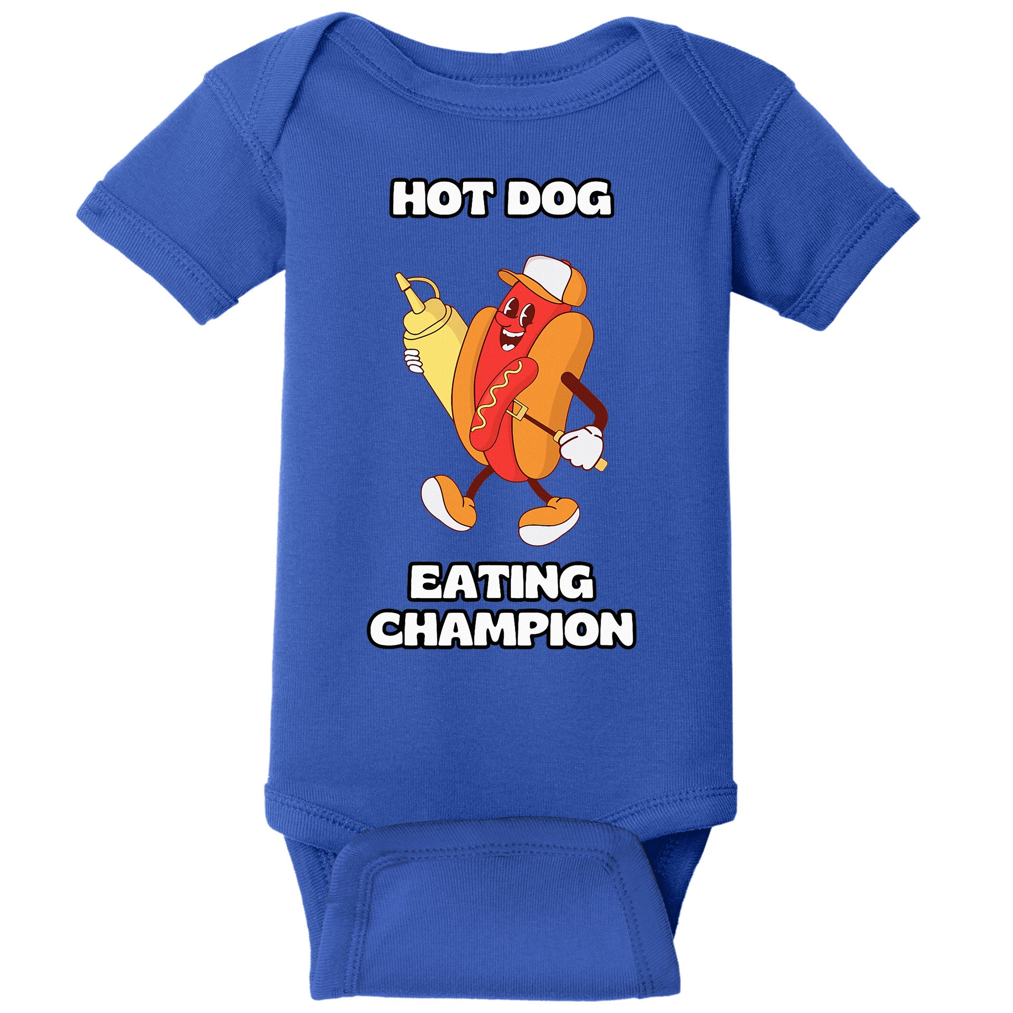 Hot Dog Eating Champion Baby Bodysuit