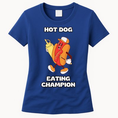 Hot Dog Eating Champion Womens T-Shirt