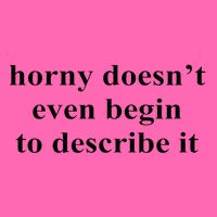 Horny Doesn’T Even Begin To Describe It Stripe Pom Pom Beanie