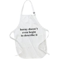 Horny Doesn’T Even Begin To Describe It Apron