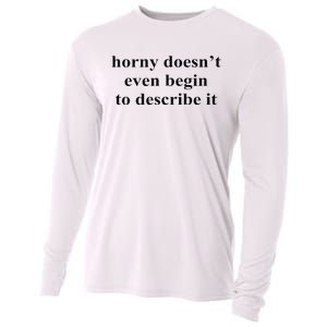 Horny Doesn’T Even Begin To Describe It Cooling Performance Long Sleeve Crew