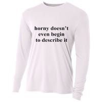 Horny Doesn’T Even Begin To Describe It Cooling Performance Long Sleeve Crew