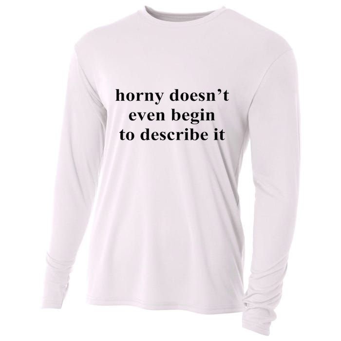 Horny Doesn’T Even Begin To Describe It Cooling Performance Long Sleeve Crew