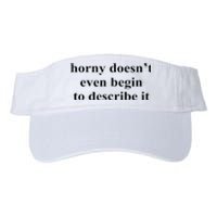 Horny Doesn’T Even Begin To Describe It Valucap Bio-Washed Visor