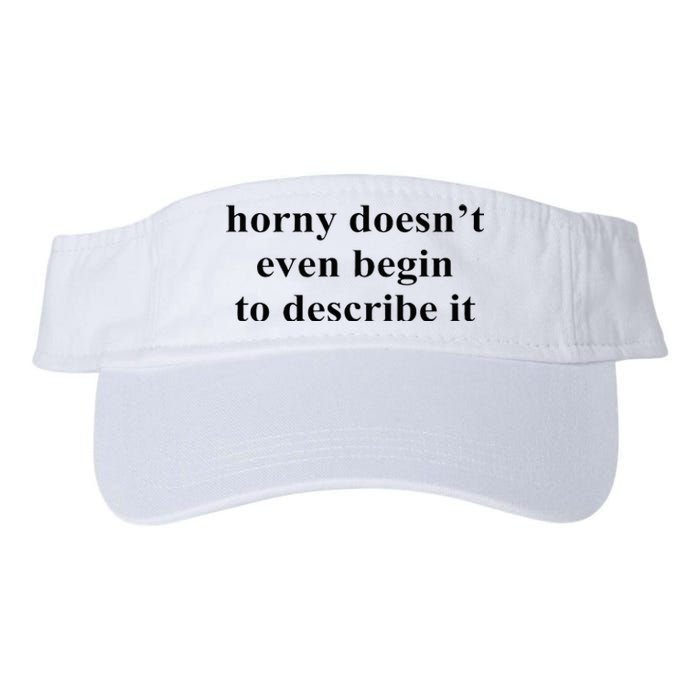 Horny Doesn’T Even Begin To Describe It Valucap Bio-Washed Visor