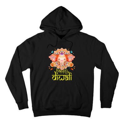 Happy Diwali Festival of Light Hindu Indian Elephant Baby Tall Hoodie