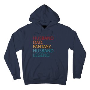 Husband Dad Fantasy Football Legend Hoodie