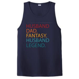 Husband Dad Fantasy Football Legend PosiCharge Competitor Tank