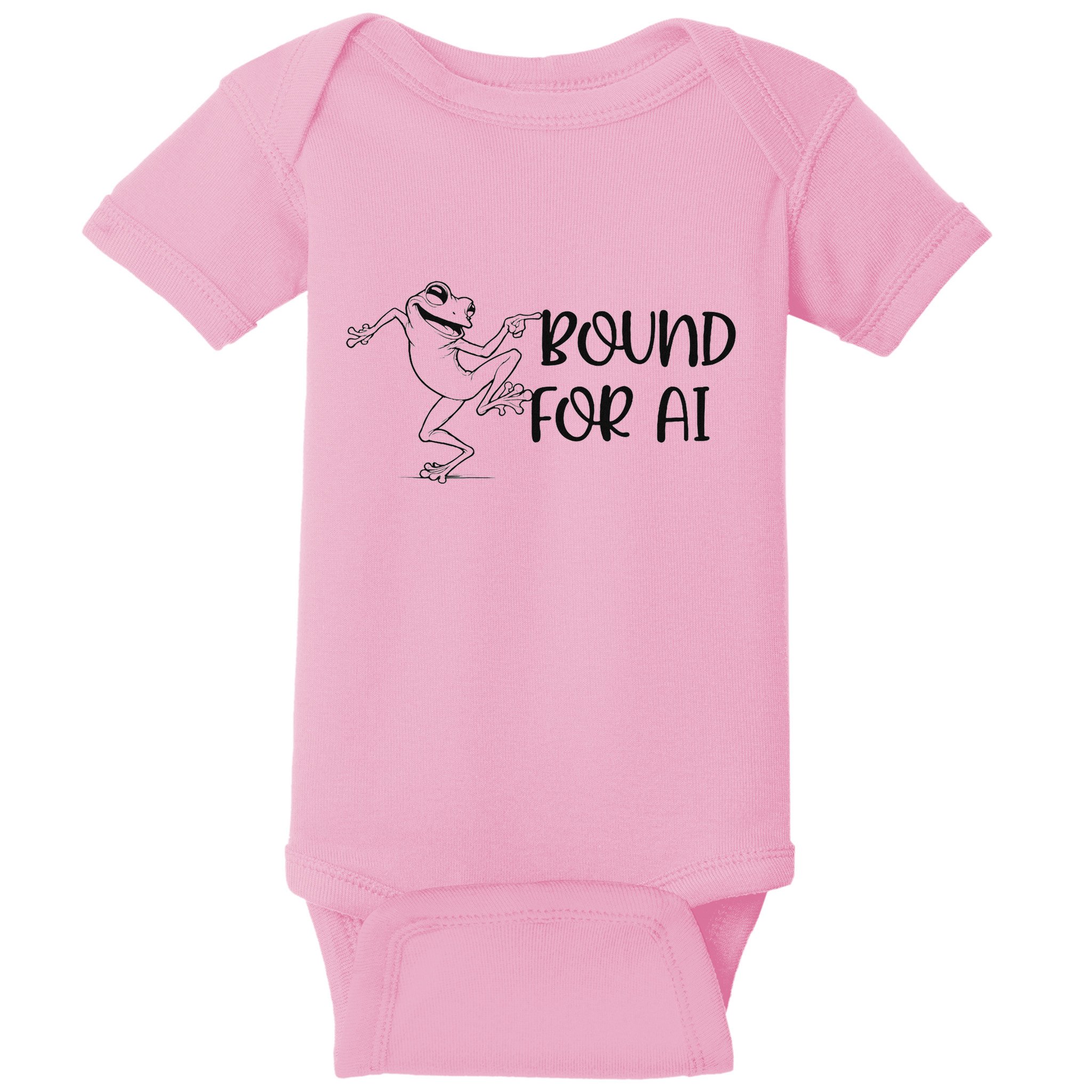 Happy Dancing Frog Baby Bodysuit