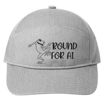 Happy Dancing Frog 7-Panel Snapback Hat