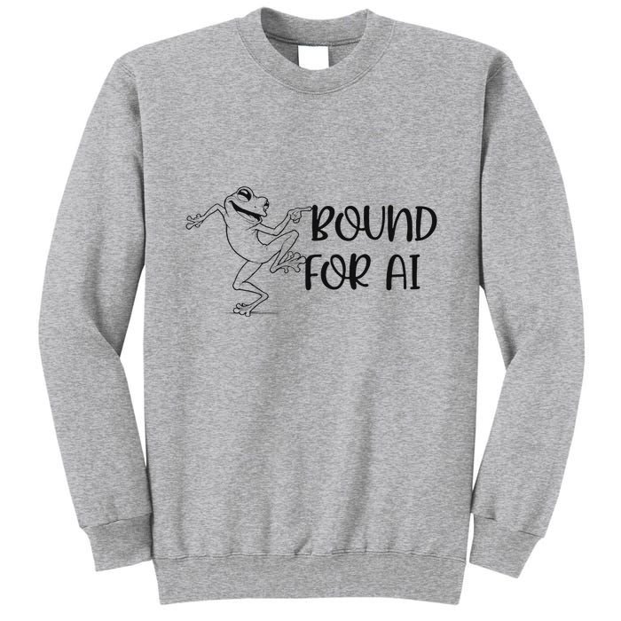 Happy Dancing Frog Tall Sweatshirt