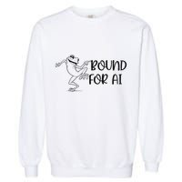 Happy Dancing Frog Garment-Dyed Sweatshirt