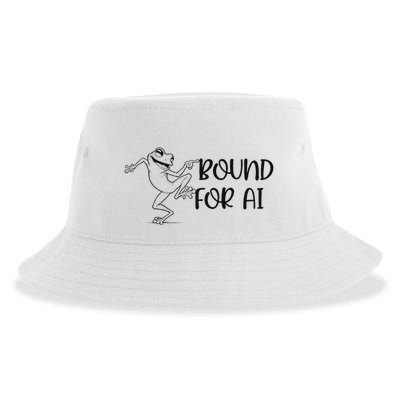 Happy Dancing Frog Sustainable Bucket Hat