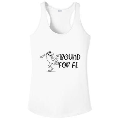Happy Dancing Frog Ladies PosiCharge Competitor Racerback Tank