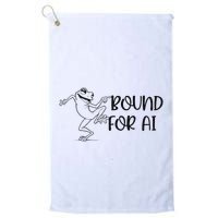 Happy Dancing Frog Golf Towel