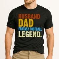 Husband Dad Fantasy Football Legend Cooling Performance Crew T-Shirt