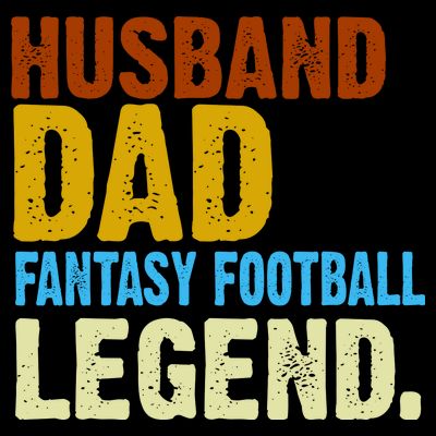 Husband Dad Fantasy Football Legend T-Shirt