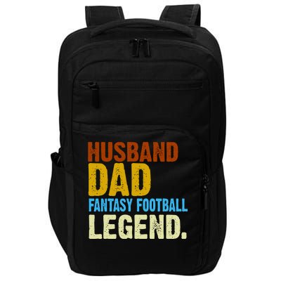 Husband Dad Fantasy Football Legend Impact Tech Backpack