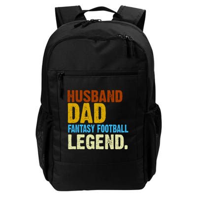 Husband Dad Fantasy Football Legend Daily Commute Backpack