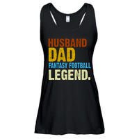 Husband Dad Fantasy Football Legend Ladies Essential Flowy Tank