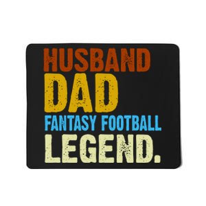 Husband Dad Fantasy Football Legend Mousepad