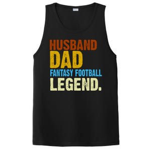 Husband Dad Fantasy Football Legend PosiCharge Competitor Tank