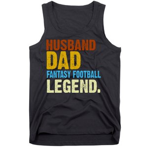 Husband Dad Fantasy Football Legend Tank Top