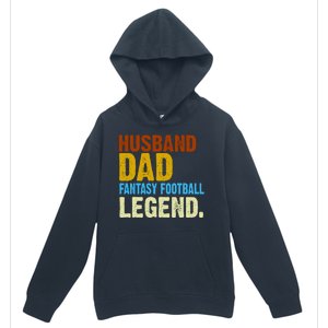 Husband Dad Fantasy Football Legend Urban Pullover Hoodie