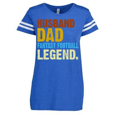 Husband Dad Fantasy Football Legend Enza Ladies Jersey Football T-Shirt