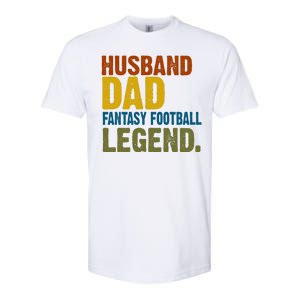 Husband Dad Fantasy Football Legend Softstyle® CVC T-Shirt