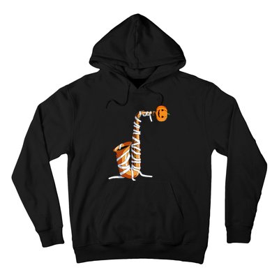 Halloween Design For Saxophone Player Halloween Party Hoodie