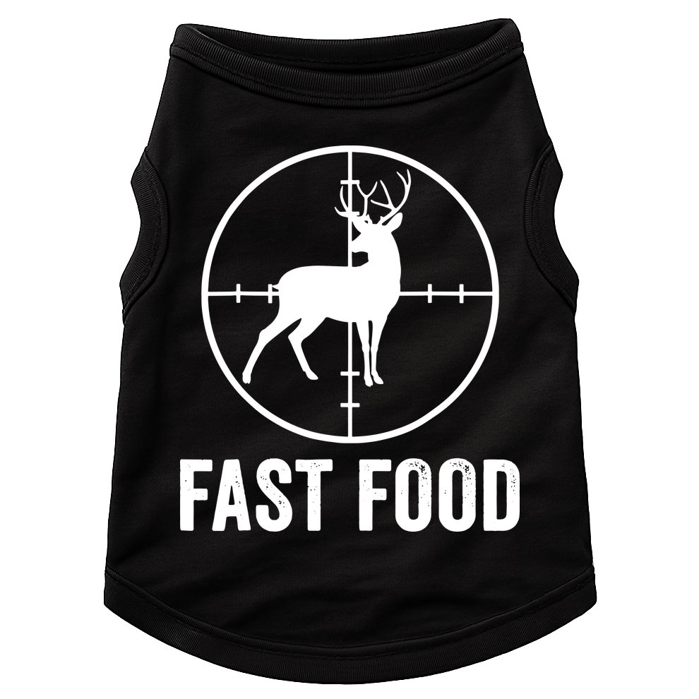 Hunting Deer Fast Food Doggie Tank