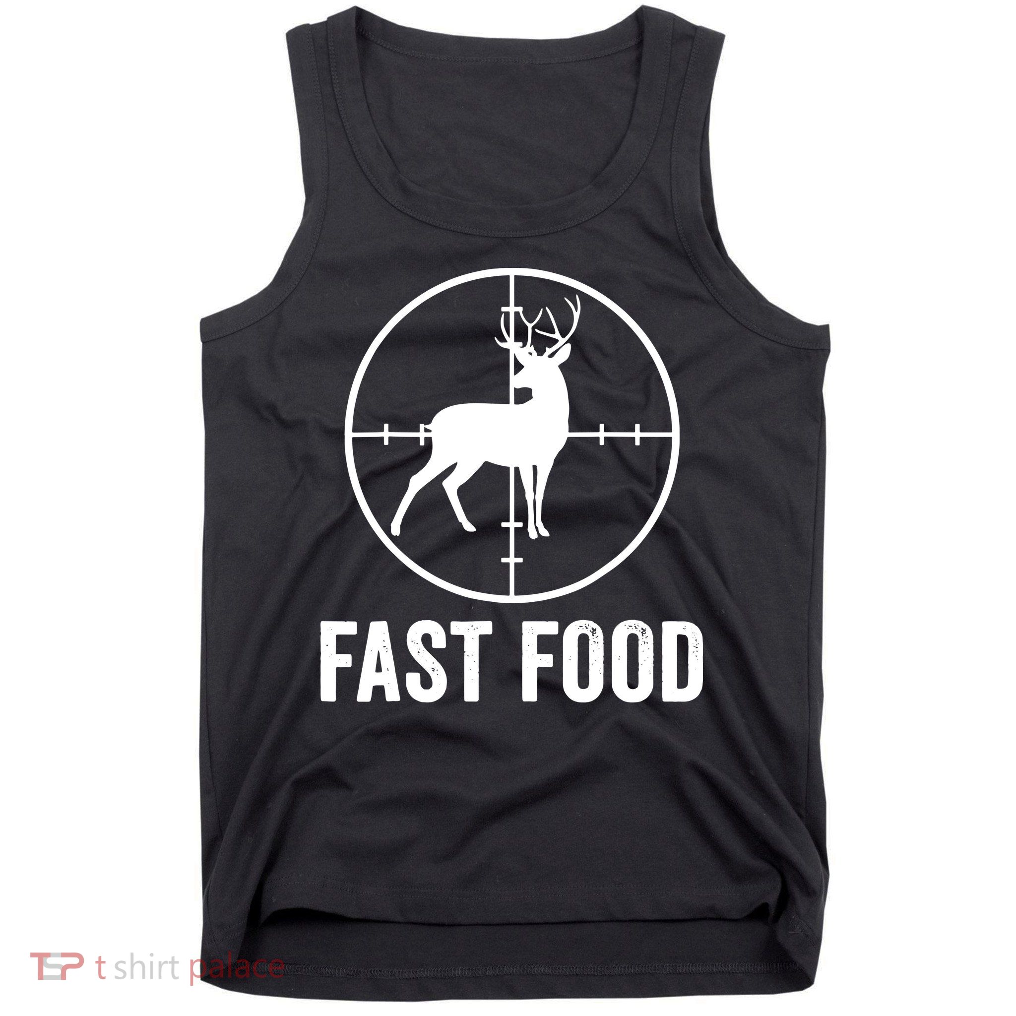 Hunting Deer Fast Food Tank Top