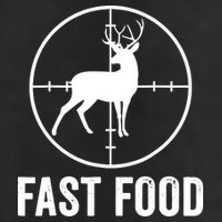 Hunting Deer Fast Food Golf Towel