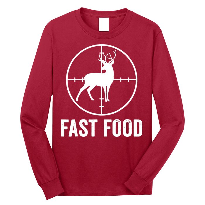 Hunting Deer Fast Food Long Sleeve Shirt